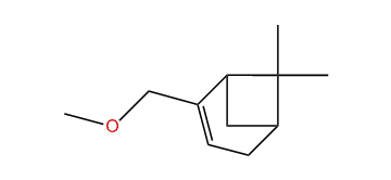 2-(Methoxymethyl)-6,6-dimethylbicyclo[3.1.1]hept-2-ene